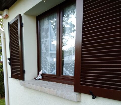 Volet en bois exotique 80 P�rigny (94)