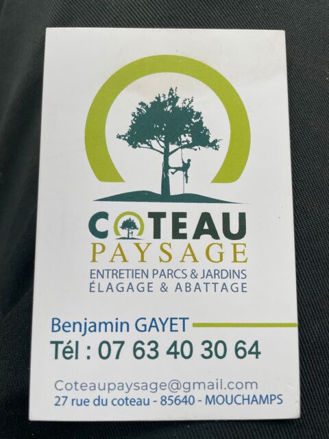 paysage et élagage 0 85640 Mouchamps