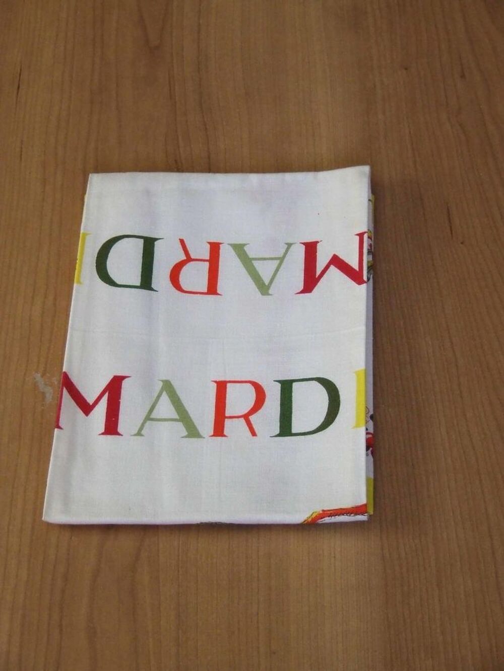 Torchon, imprim&eacute;, mardi, NEUF Cuisine