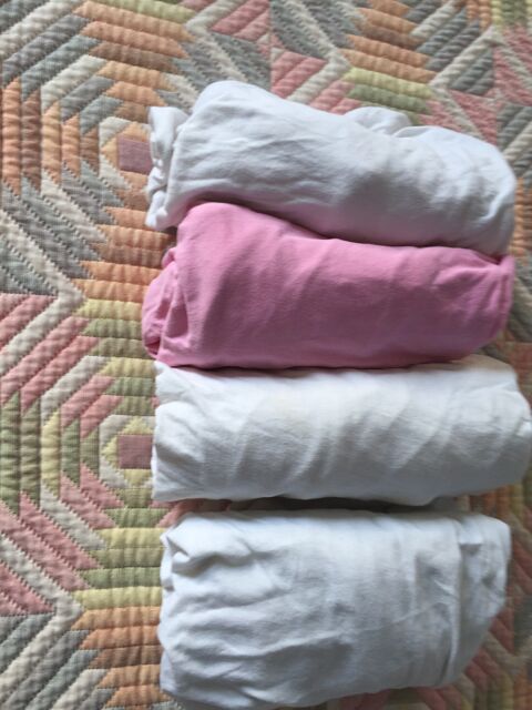 Lot de draps housses pour lit b�b� 7 La Mulati�re (69)