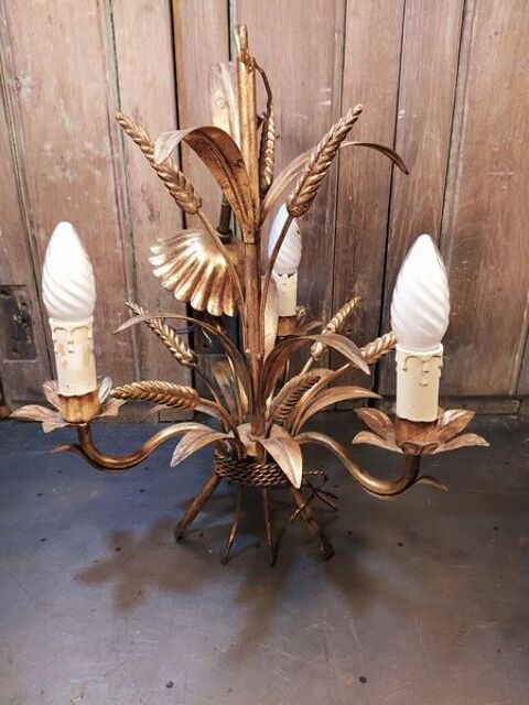 Ancien Lustre pis de Bl Dor. 80 Loches (37)