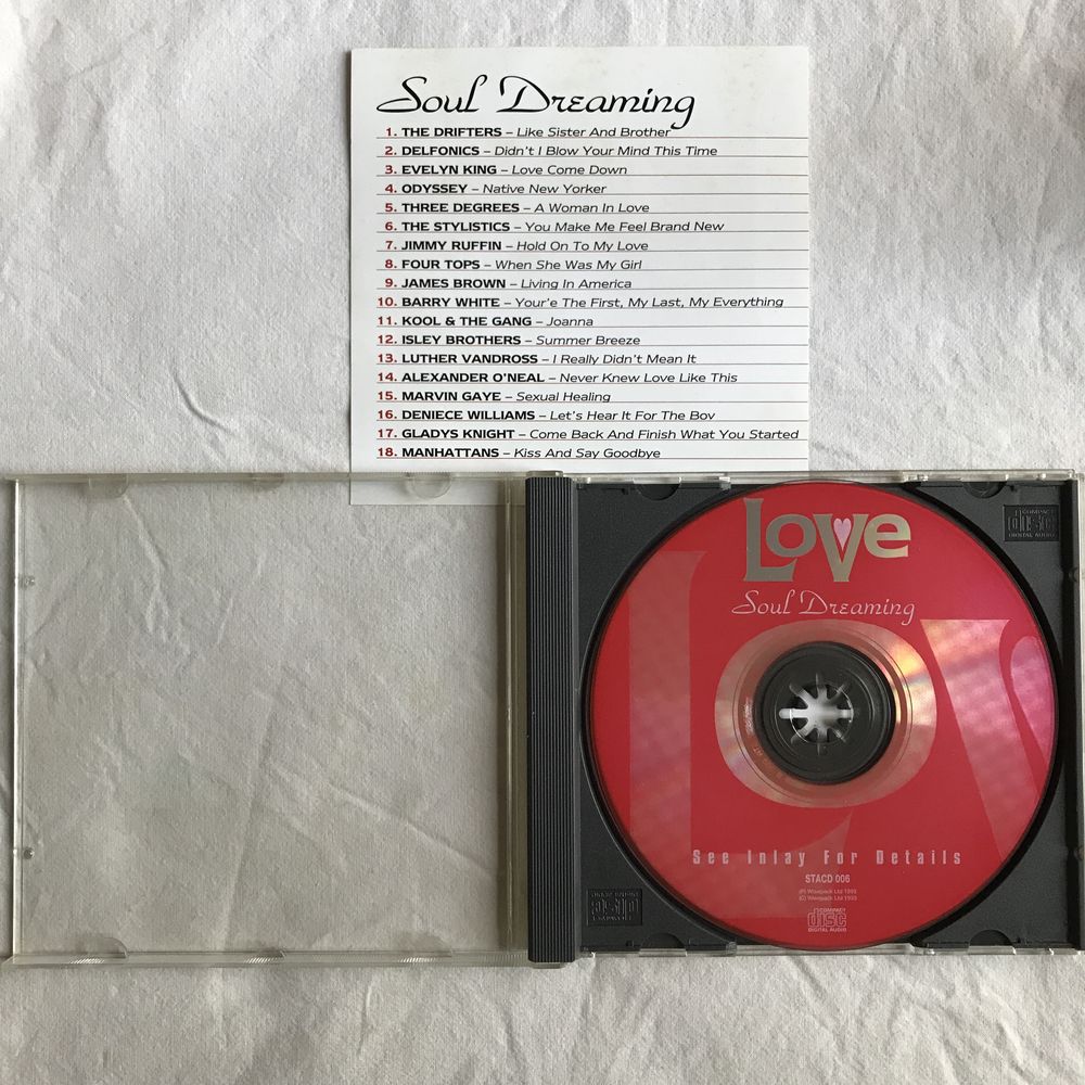 CD Soul Dreaming-Love Compilation CD et vinyles