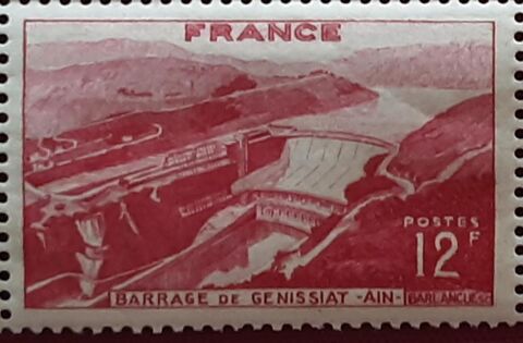 TIMBRES � collection  4 exemplaires disponibles G�NISSIAT 
1 Pontoise (95)