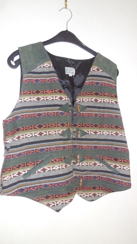 Gilet (tissus P�rou ou Mexique ) 10 Blois (41)