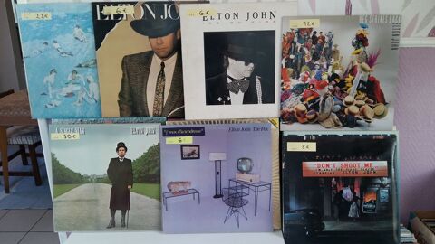 DISQUES  VINYLS D ' ELTON JOHN 1 Colmar (68)