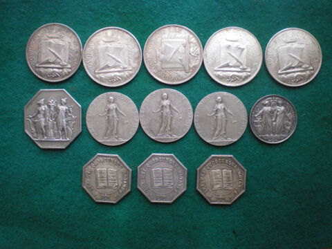 Jetons de Chambre de Notaire du Nord et de Commerce. 55 Caen (14)