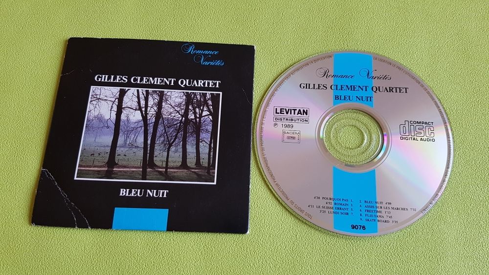 GILLES CLEMENT QUARTET CD et vinyles