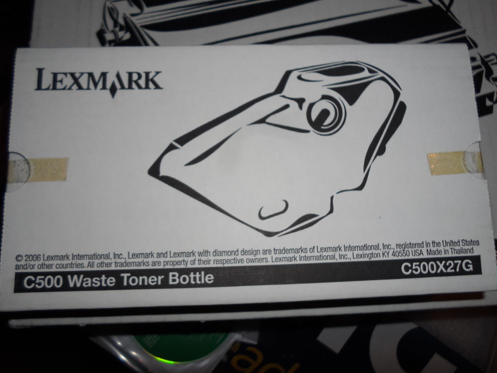 LEXMARK - Bouteille de r&eacute;cup&eacute;ration du toner usag&eacute; Matériel informatique