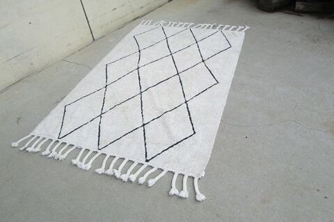 Tapis berb�re en coton, tr�s tendance : 140 x 200 cm 260 Paris 19 (75)