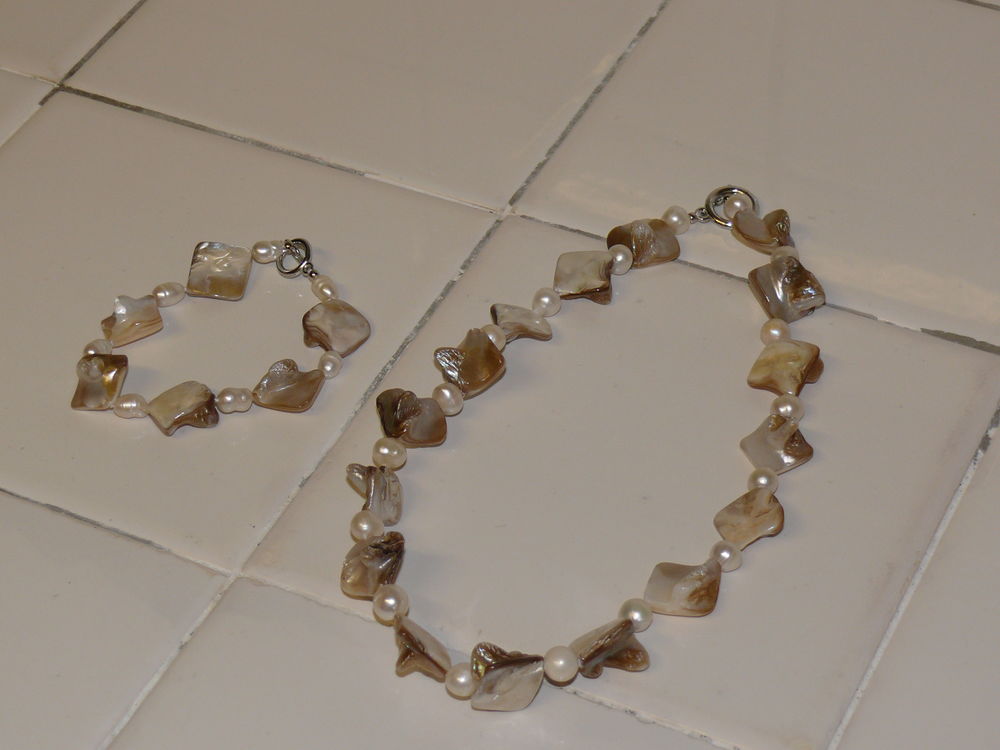 Parure collier + bracelet Bijoux et montres