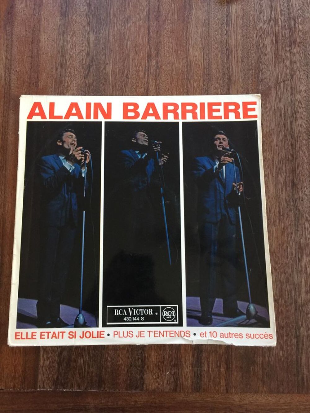 Vinyle 33 tours Alain Barri&egrave;re " Elle &eacute;tait si jol CD et vinyles