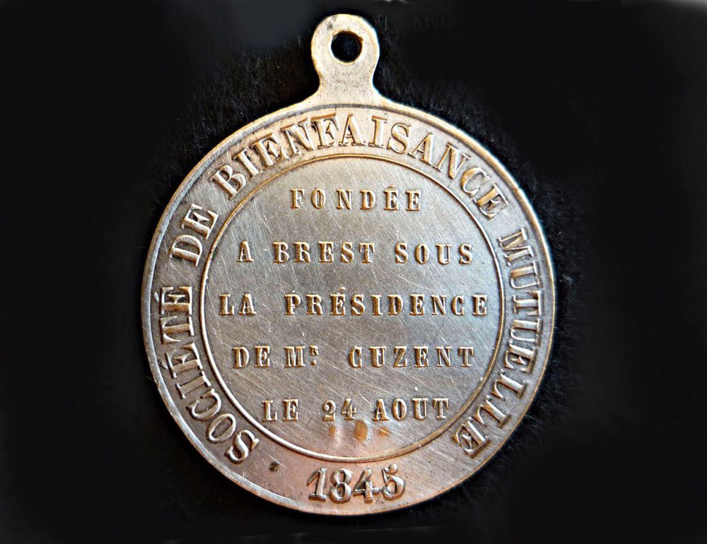 MEDAILLE AOUT DECENNALE 1845 