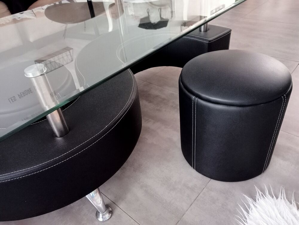 Table basse moderne verre Meubles
