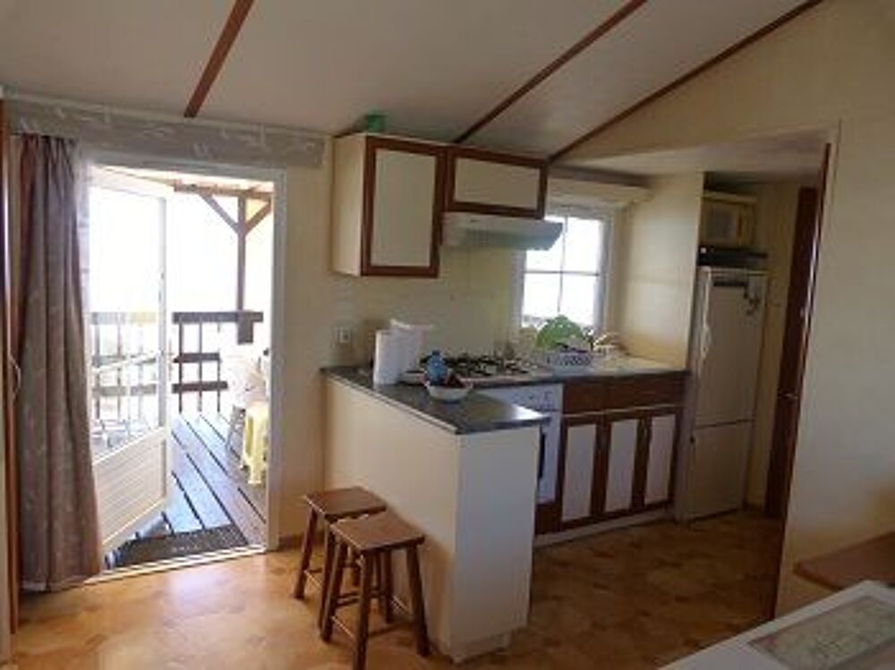   Mobile Home vue magnifique sur l'étang de la Maïre et la mer Languedoc-Roussillon, Sérignan (34410)