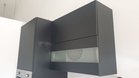 Meuble haut de cuisine noir, vitre 25 Puygaillard-de-Quercy (82)