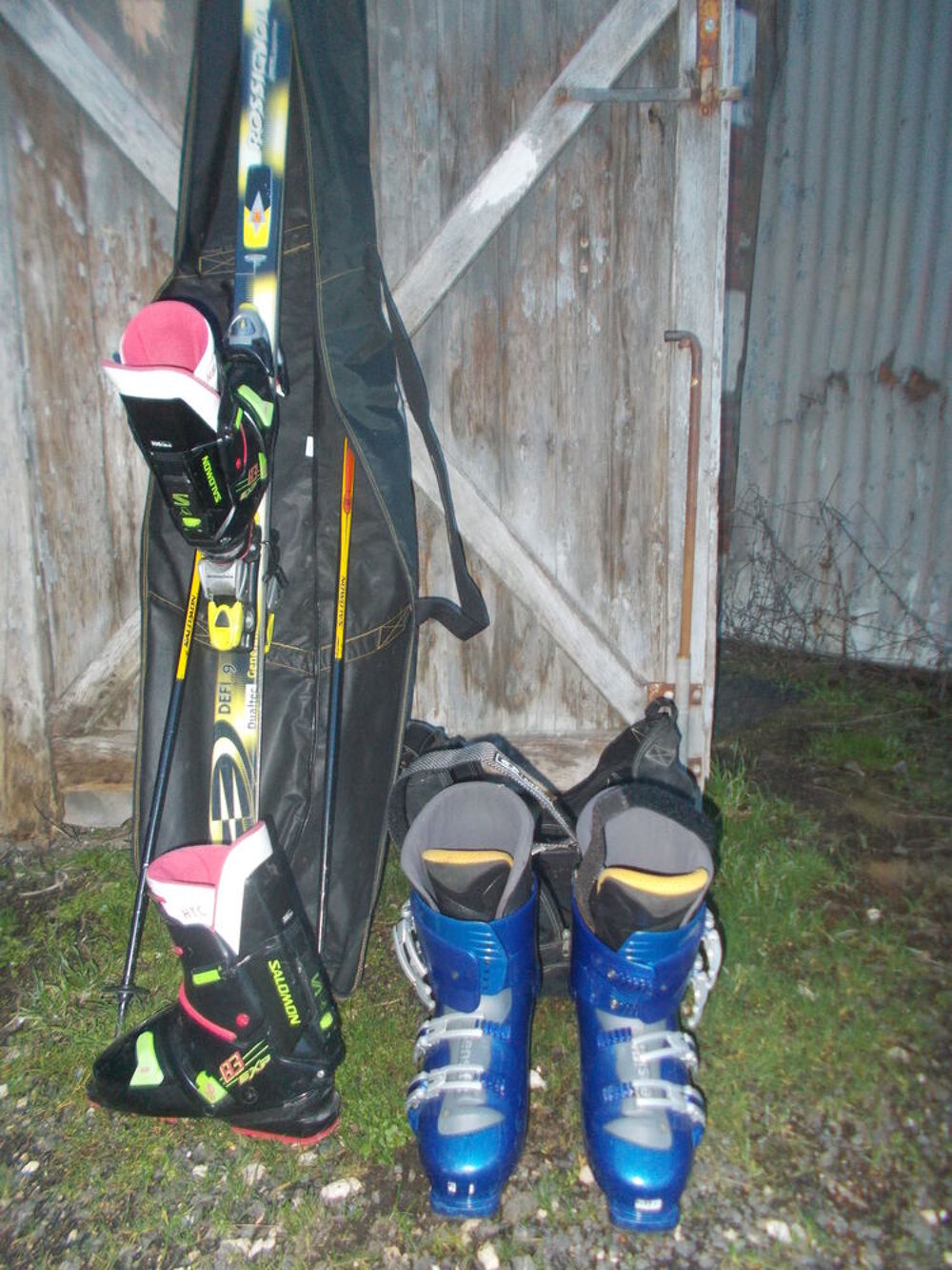 chaussure de ski + ski 1. 78 faire prix Sports