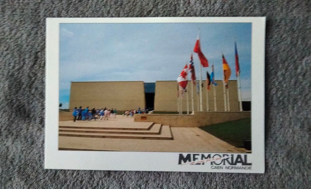Lot 6 cartes postales touristiques D&eacute;barquement Normandie 