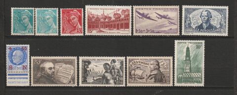 TIMBRES NEUFS**ANNEE 1942
19 Valros (34)