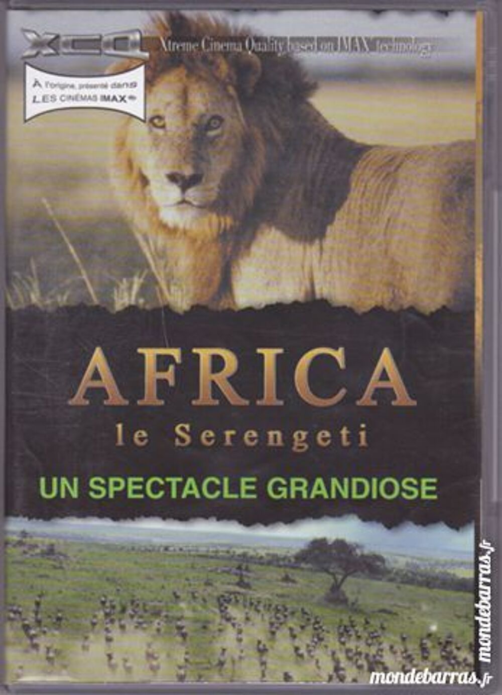 AFRICA LE SERENGETI - Un spectacle Grandiose DVD et blu-ray