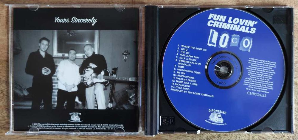 Fun Lovin' Criminals - Loco (CD) CD et vinyles