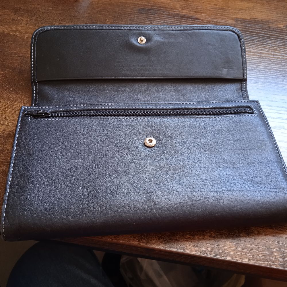 Compagnon tout cuir - noir Maroquinerie