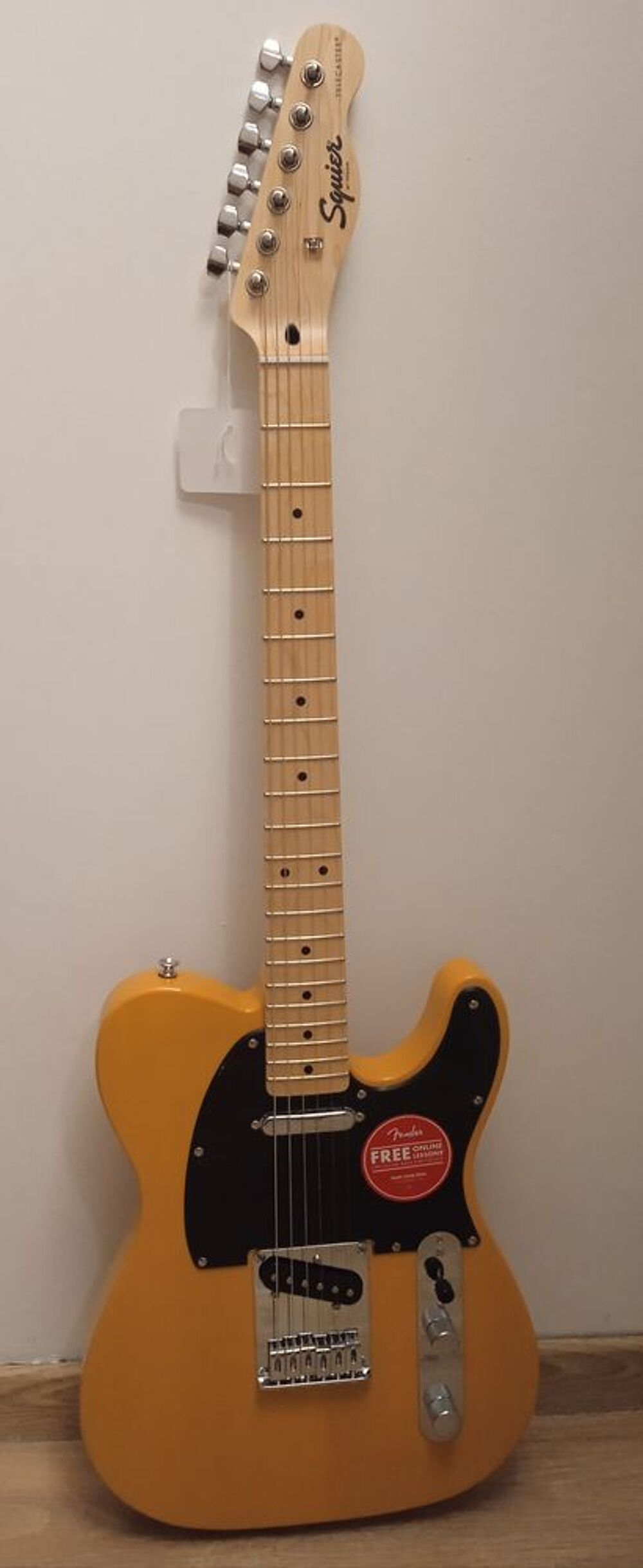 Guitare &eacute;lectrique Fender Squier t&eacute;l&eacute;caster sonic Buterscotc Instruments de musique