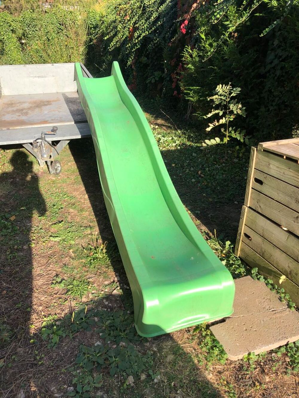 Glissi&egrave;re de toboggan Jardin