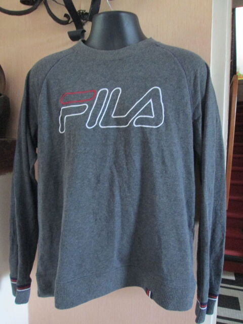 Sweat � manches longues gris FILA 11 Herblay (95)