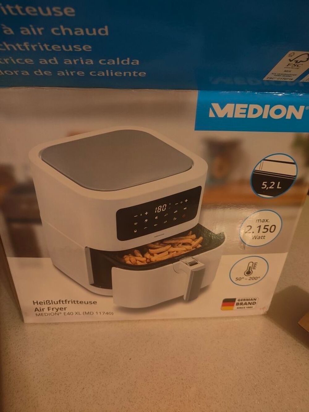 friteuse air fryer Electroménager