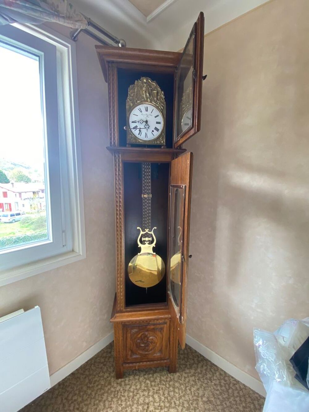 Pendule Comtoise style basque Meubles