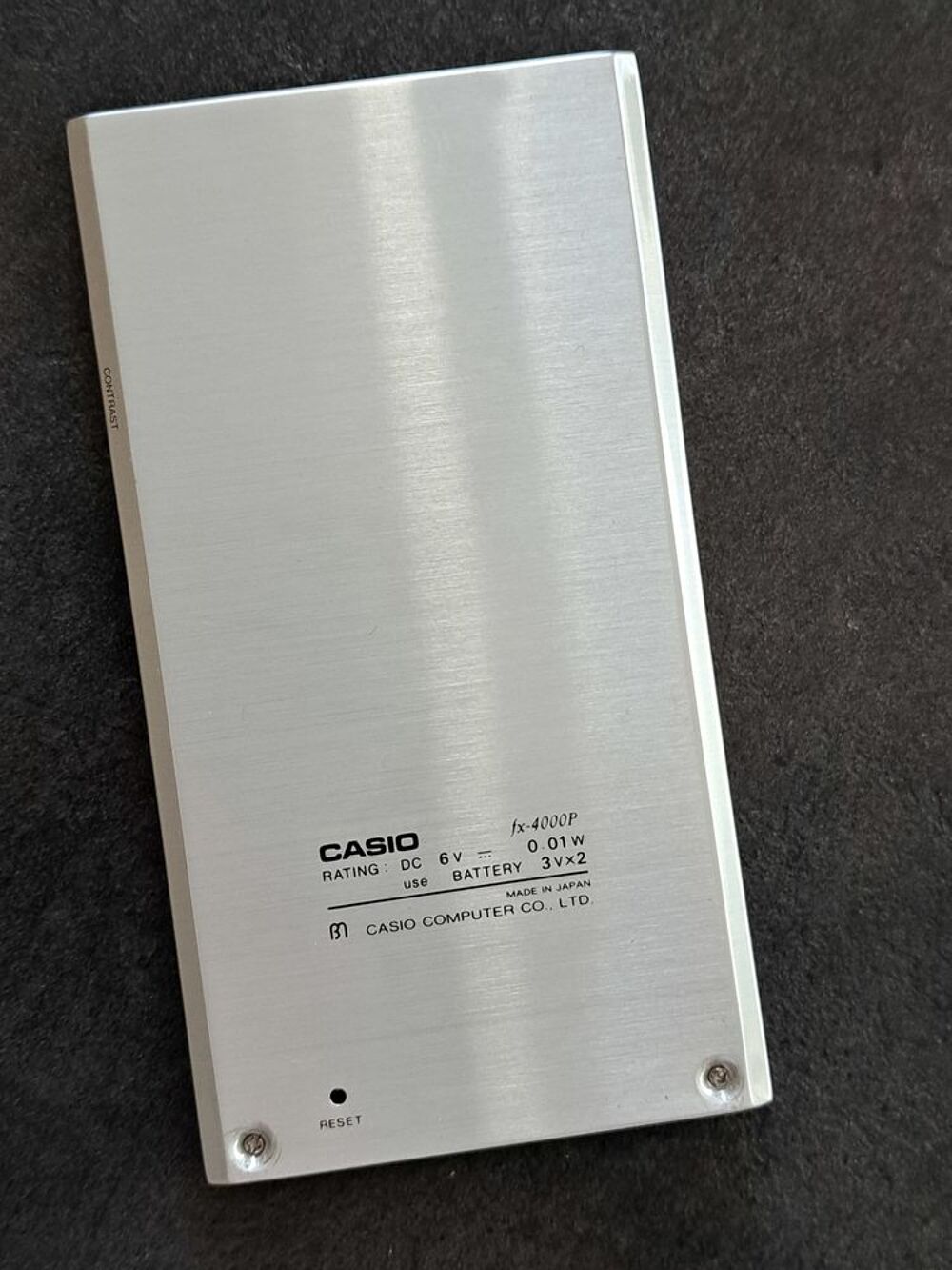 CASIO fx-4000P scientific calculator
