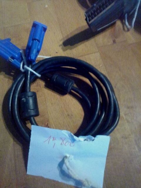 cable pour ordinateur double mal 0 Wasquehal (59)