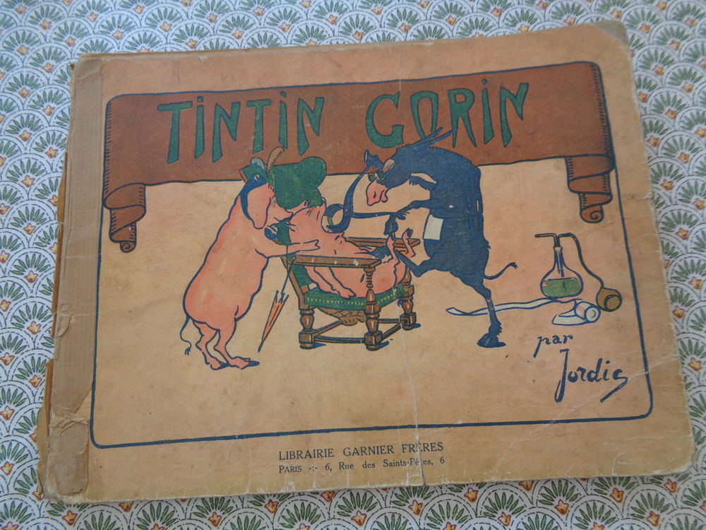 Livre ancien "Tintin Gorin" 