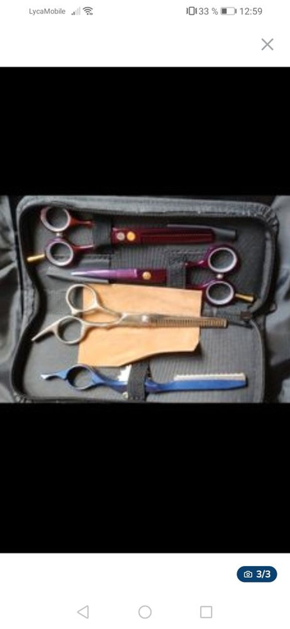 kit coiffure complet et neuf Maroquinerie