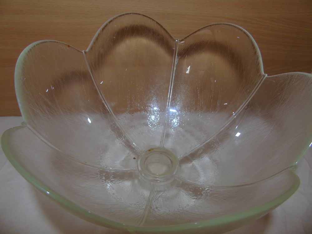 Grande coupe en verre Décoration