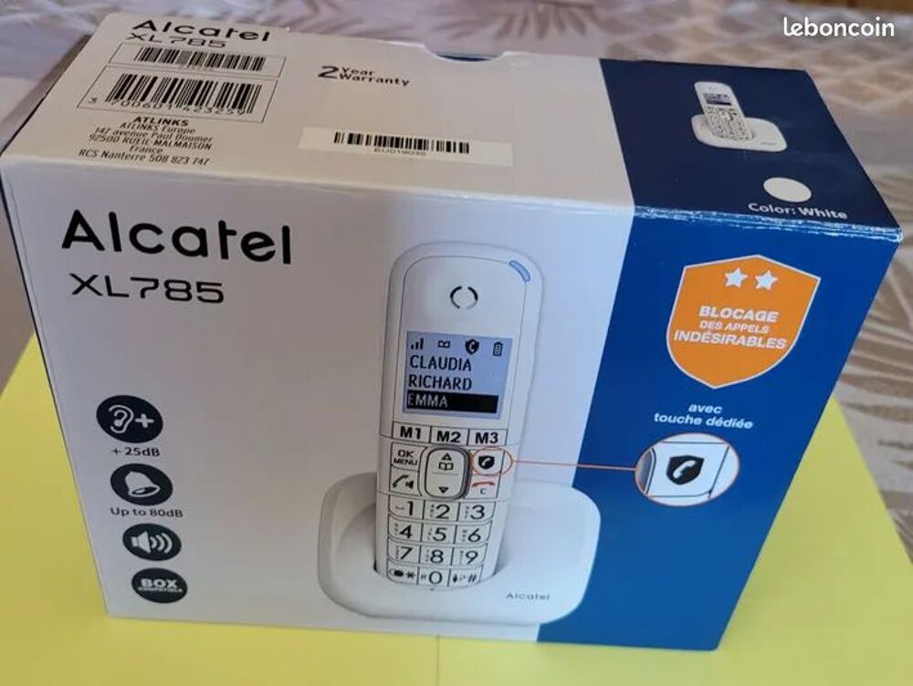 Telephone fixe Alcatel XL785 Téléphones et tablettes
