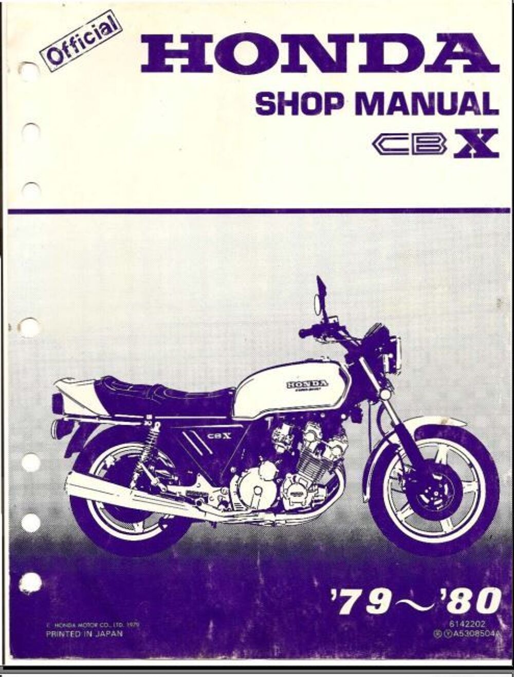 Manuels de r&eacute;paration Honda vintage Livres et BD