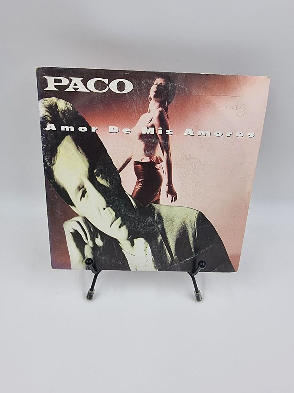 Vinyle 45 tours Paco : Amor de mis Amores avec fourreau CD et vinyles