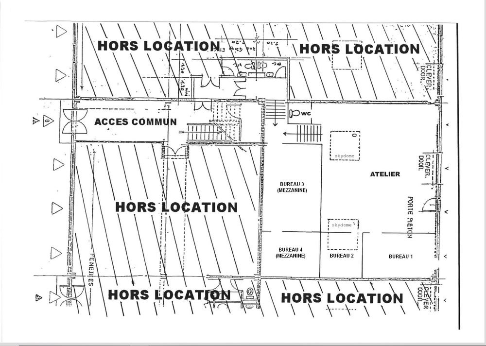 Location Autre Bureau/Entrepôt RDC- Aubagne 193 m² extensible 500 m² Aubagne