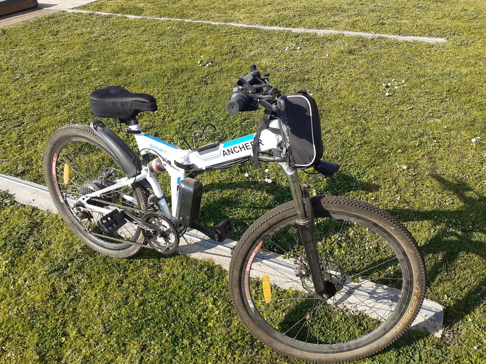 Velo electrique new arrivals pliant ancheer