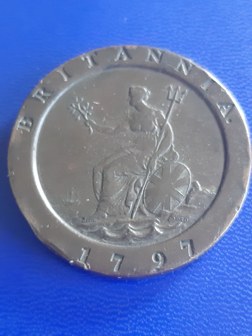 1797 Angleterre 2 deniers Cartwheel 