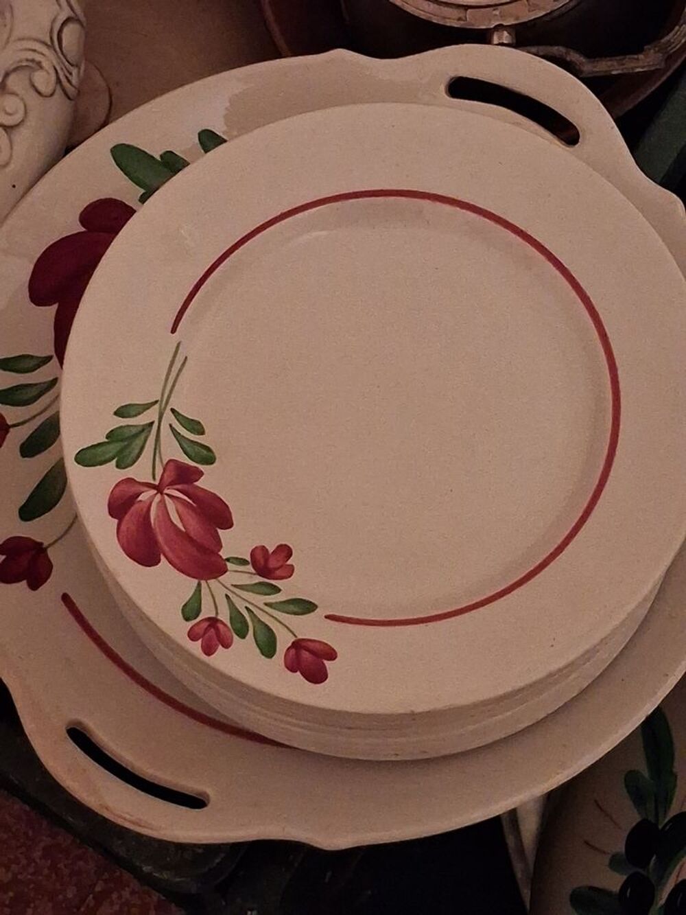 service dessert vintage Cuisine