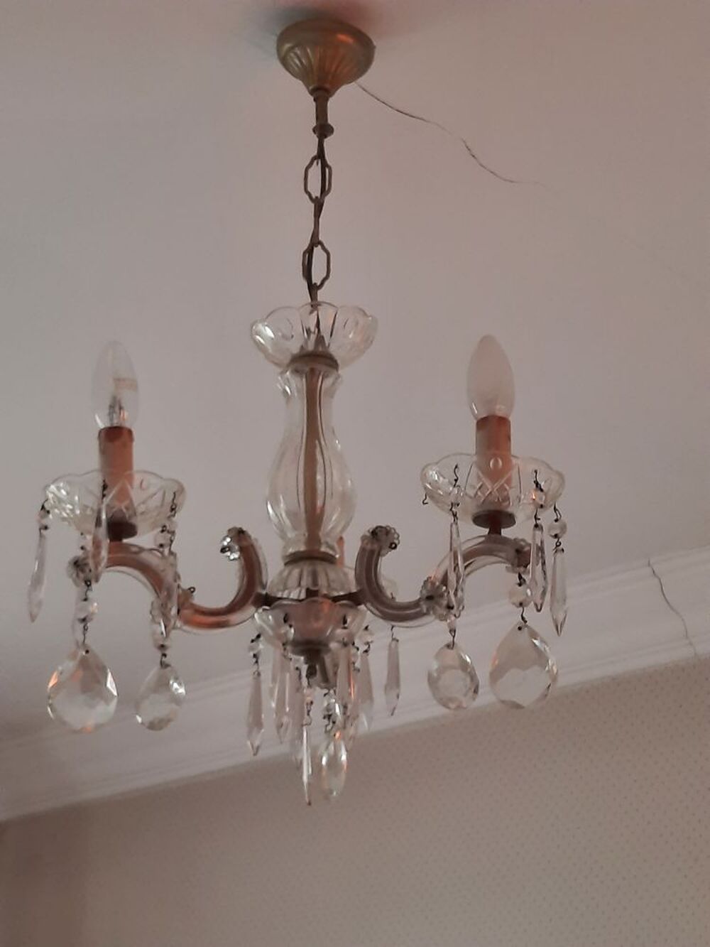 Lustre cristal Décoration
