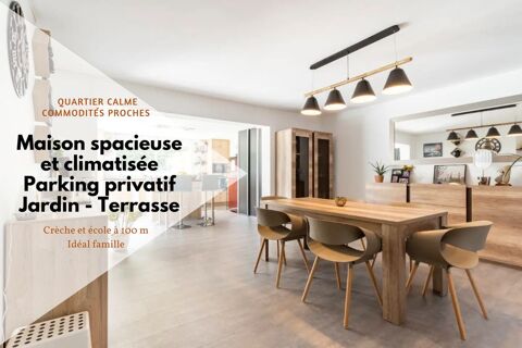   Maison, 4 chambres, 130 m�, r�nov�e et climatis�e ? Calme Maison - 5 pi�ce(s) - 130 m�