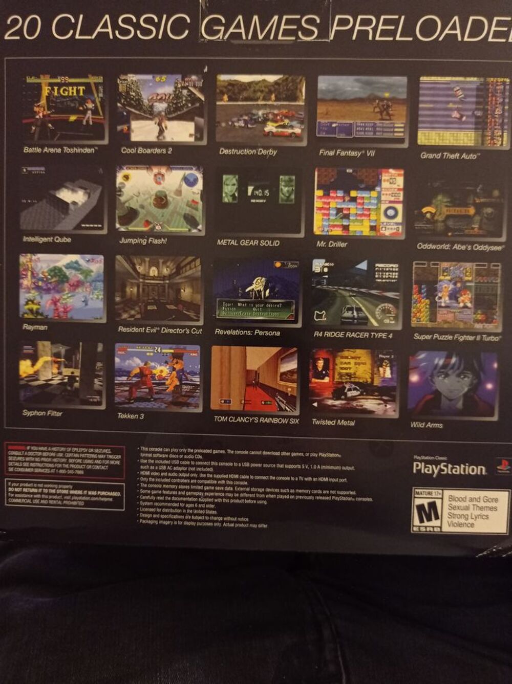 Play station classique Consoles et jeux vidéos
