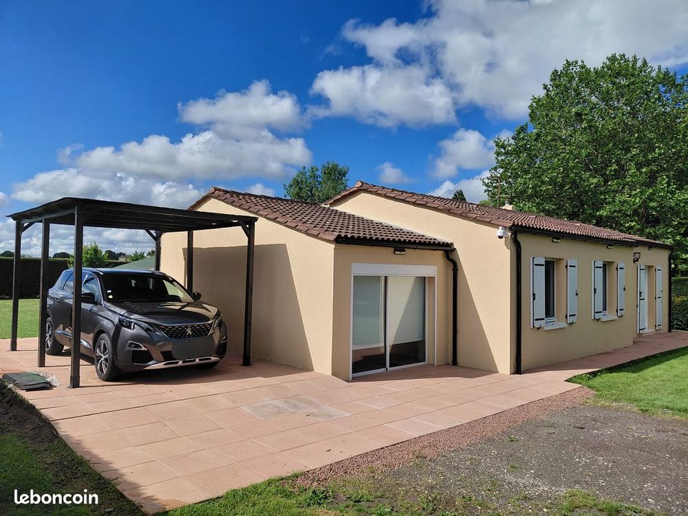 Vente Maison Maison individuelle plain-pied Aucun vis-à-vis 4 Chambres Saint-martial-de-mirambeau