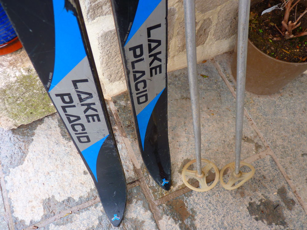 pack ski alpin + fixations + baton sport materiel neige TBE Sports