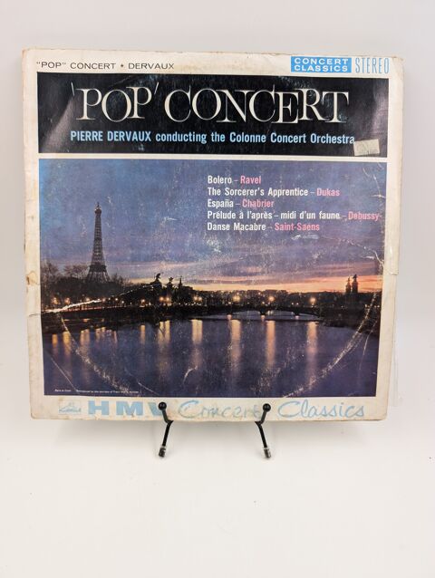 Vinyle 33 tours Pop Concert : Pierre Dervaux Conducting... 4 Vulbens (74)