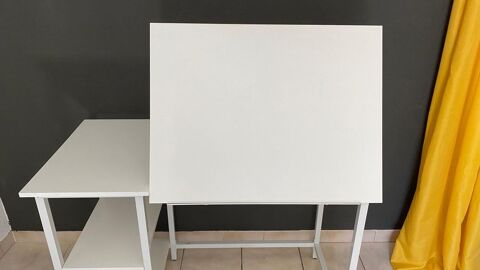 Bureau Blanc avec option table dessin 100 Aubenas (07)