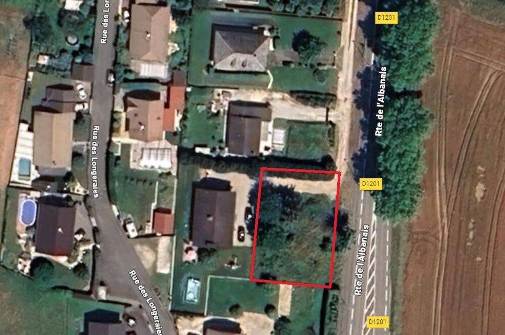 Vente Terrain Terrain plat viabilisé 836 m² Grésy-sur-Aix Grésy-sur-aix